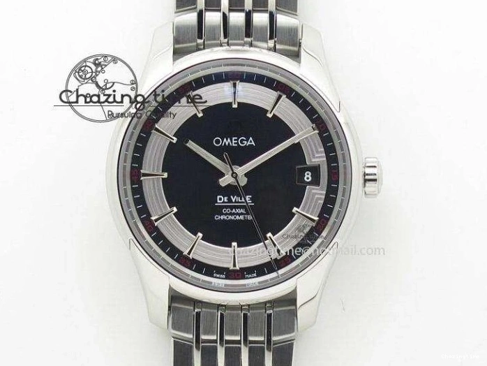 0320 Sophisticated Planet Ocean Master Chronometer Chrono SS OM 1:1 Best Edition Orange On SS Bracelet A 8156